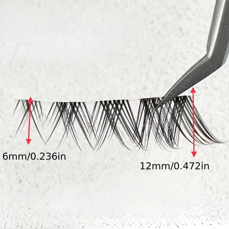 Fluffy Faux Mink False Lashes Soft Volume Long Eyelash Extensions