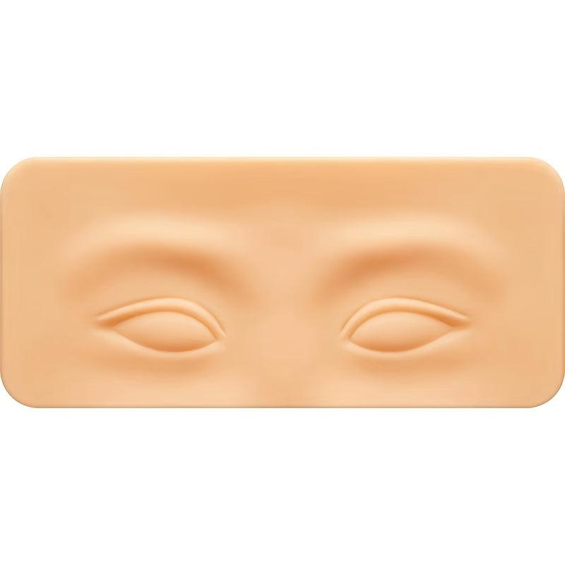 3D Bionic Thickened Silicone Practice Skin for Eyelash Eyebrow Shape
