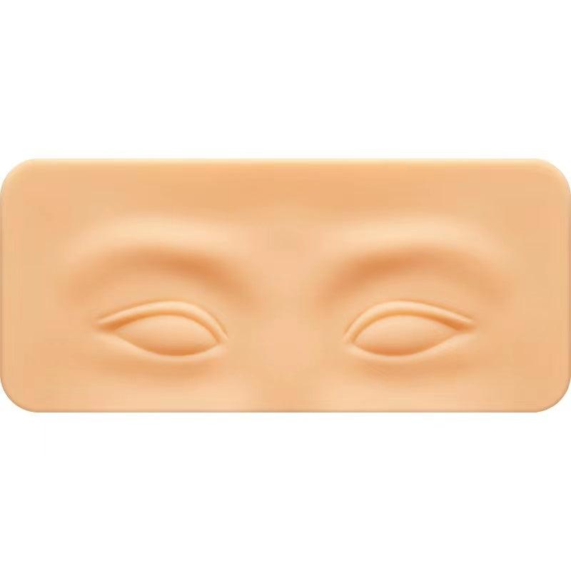 3D Bionic Thickened Silicone Practice Skin for Eyelash Eyebrow Shape