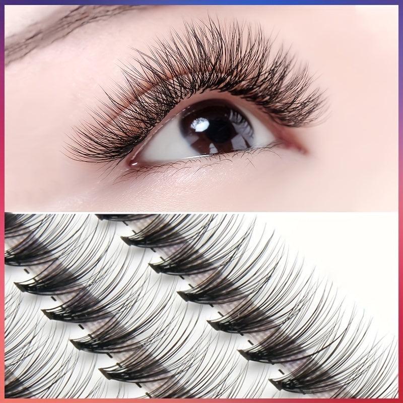 30 Cluster Grafted Mink Hair Lashes False Eyelashes