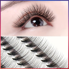 30 Cluster Grafted Mink Hair Lashes False Eyelashes