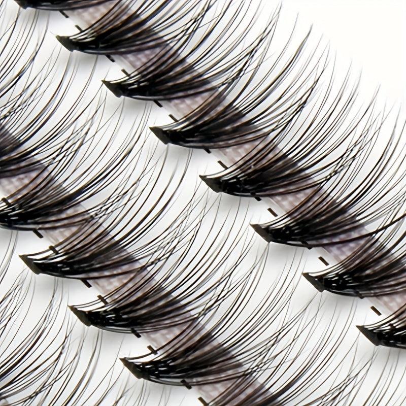 30 Cluster Grafted Mink Hair Lashes False Eyelashes