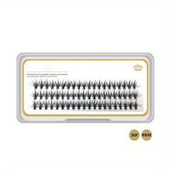 30 Cluster Grafted Mink Hair Lashes False Eyelashes