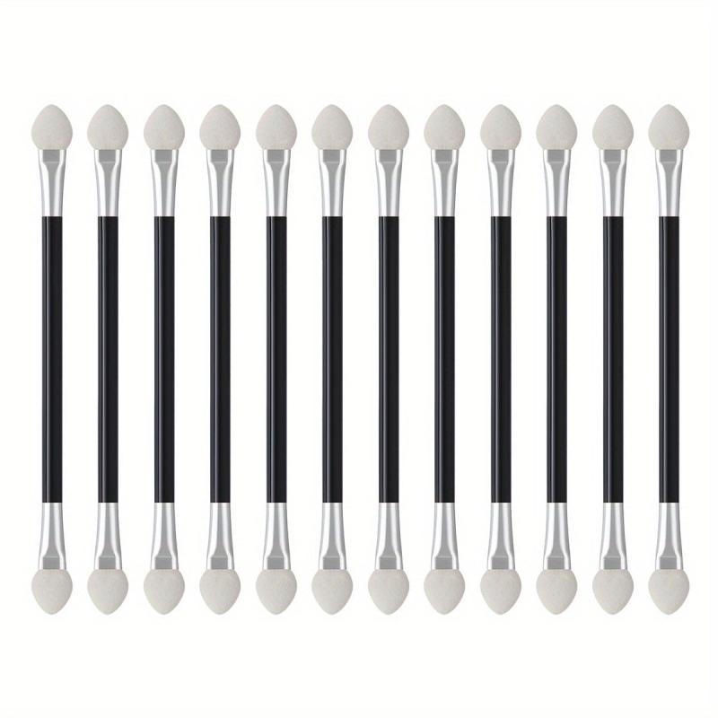12pcs Dual Head Eyeshadow Brushes Makeup Applicator
