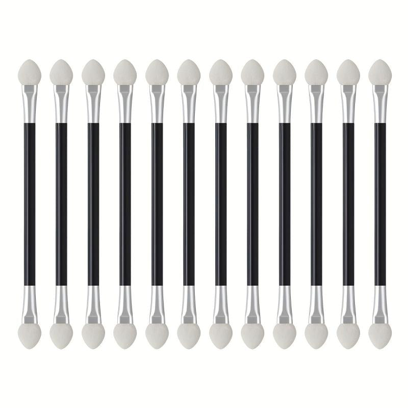 12pcs Dual Head Eyeshadow Brushes Makeup Applicator