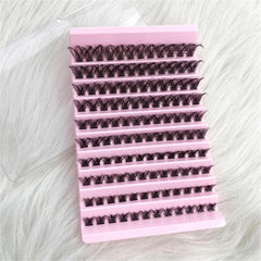 Lash Clusters 120pcs 8-16mm Wispy Individual Lashes D Curl Fluffy Cluster