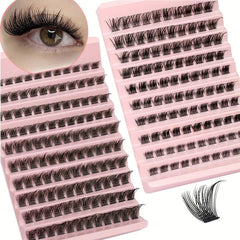 DIY Clusters Lashes 150 120 100 Pcs Lash Extension DD Curling 8 16mm Single