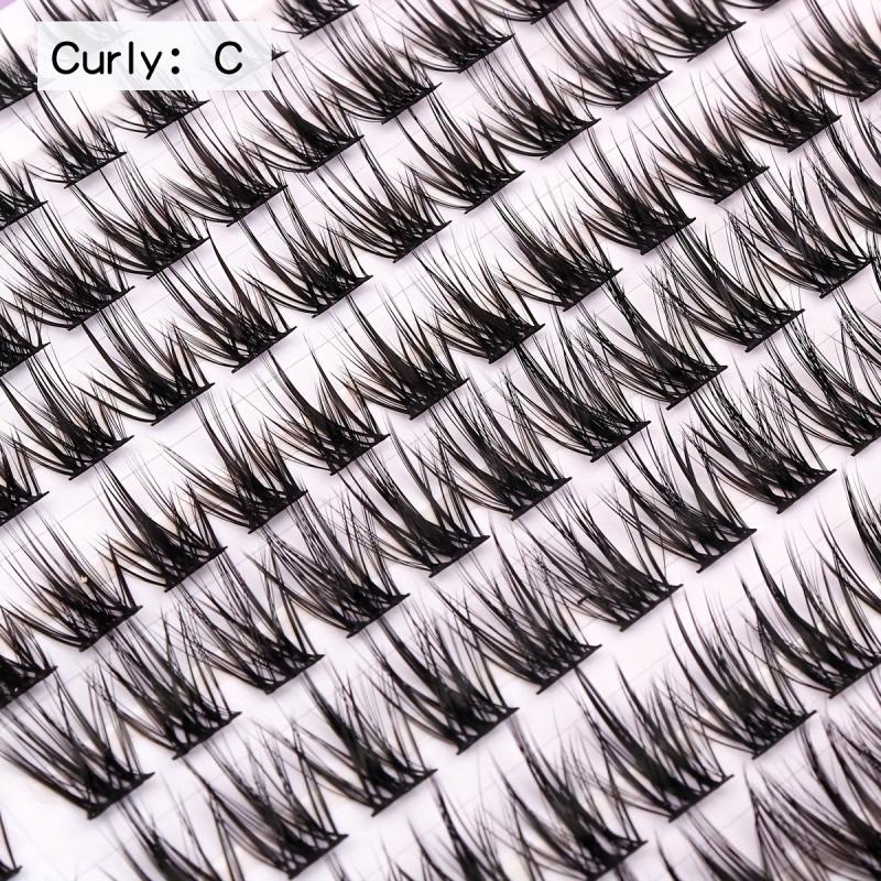 220pcs Lash Clusters Extensions DIY 10-16mm False Eyelashes Bundle