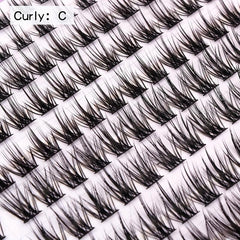 220pcs Lash Clusters Extensions DIY 10-16mm False Eyelashes Bundle