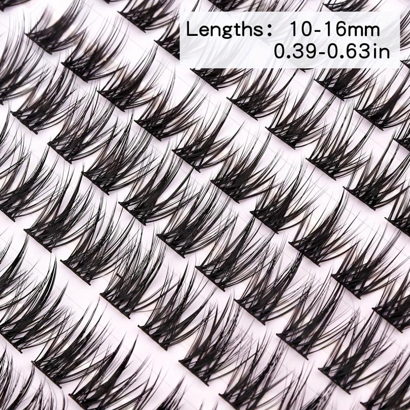 220pcs Lash Clusters Extensions DIY 10-16mm False Eyelashes Bundle