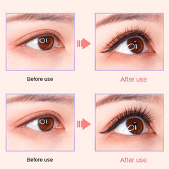 2 Pairs Reusable Self Adhesive Natural Fluffy False Lashes