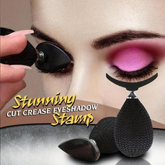 Reusable Silicone Eye Shadow Stamp for Quick Easy Makeup Application