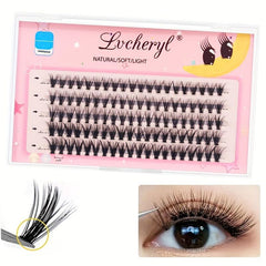10D 20D 30D D Curl 3D Lashes Volume Soft Lightweight DIY Eyelash Extensions