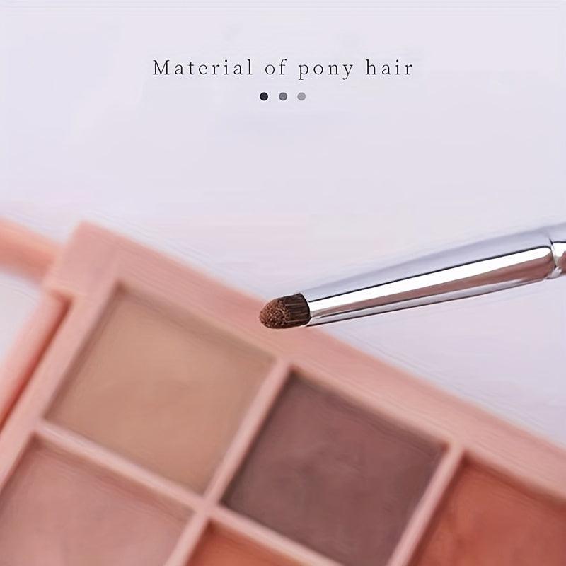 Small Eyeshadow Brush Soft Horse Hair for Contouring & Defining