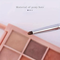 Small Eyeshadow Brush Soft Horse Hair for Contouring & Defining