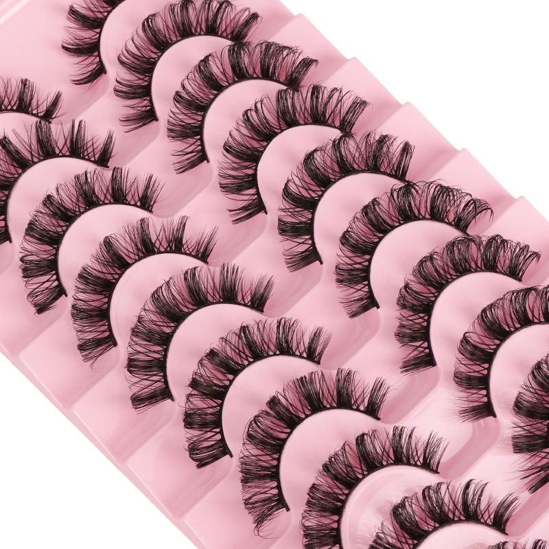 Paris Fluffy False Eyelashes 3D Natural Look Lashes For Women