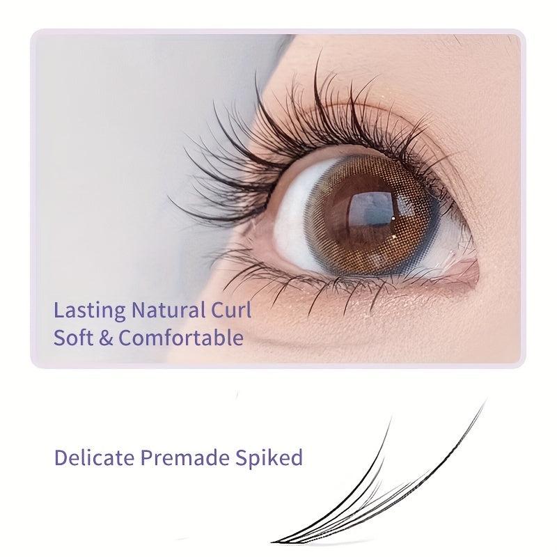 Fairy Natural Individual Lashes 123pcs C Curl Eyelash Cluster Lashes