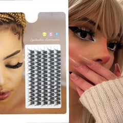 3D Fluffy Thick Curling False Eyelashes for Manga Look