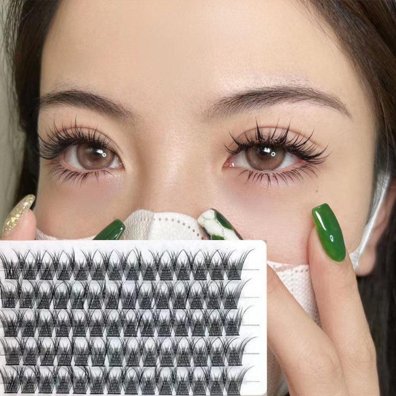 3D Fluffy Thick Curling False Eyelashes for Manga Look