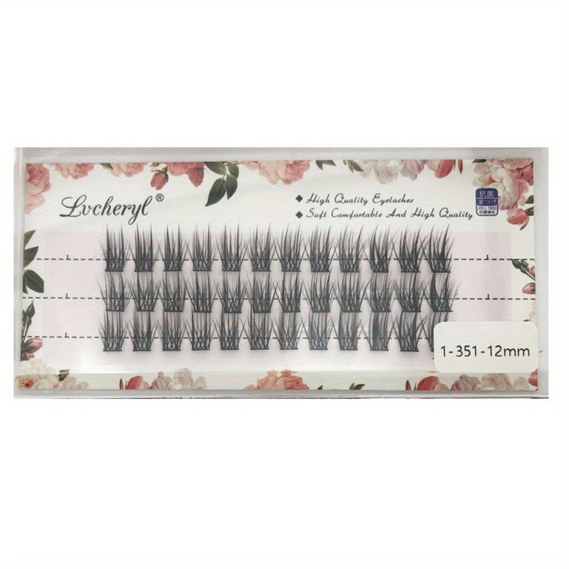 36 Clusters Segmented Eyelash Extension Set Little Devil Double Fishtail Lash