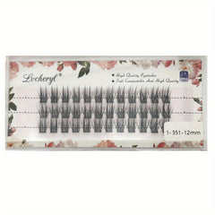 36 Clusters Segmented Eyelash Extension Set Little Devil Double Fishtail Lash