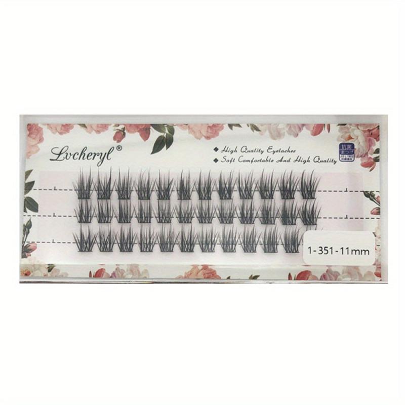 36 Clusters Segmented Eyelash Extension Set Little Devil Double Fishtail Lash
