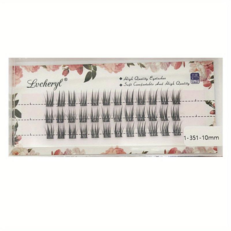 36 Clusters Segmented Eyelash Extension Set Little Devil Double Fishtail Lash