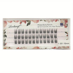 36 Clusters Segmented Eyelash Extension Set Little Devil Double Fishtail Lash