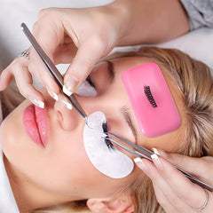 Silicone Eyelash Extension Pad Forehead Sticker False Lashes
