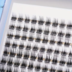 144 pcs Fluffy Lash Clusters Natural Wispy Eyelashes