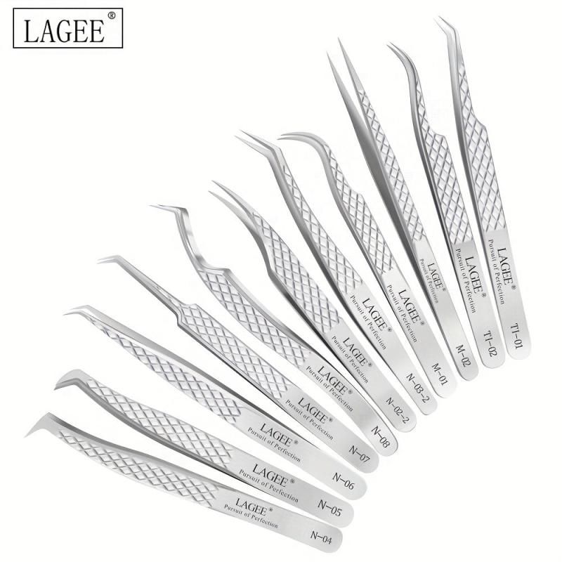 High Precision Titanium Eyelash Extension Tweezers