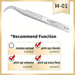 High Precision Titanium Eyelash Extension Tweezers