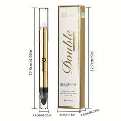 Double Headed Eyeshadow Pen Waterproof Glitter Stick