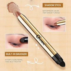 Double Headed Eyeshadow Pen Waterproof Glitter Stick