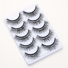 Glitter Sequins False Eyelashes for Dance and Stage Performance