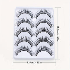 Glitter Sequins False Eyelashes for Dance and Stage Performance