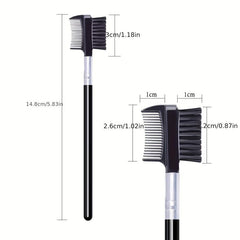 3PCS Eye Makeup Tools Set Eyebrow & Eyelash Brushes Professional Mascara Brushes
