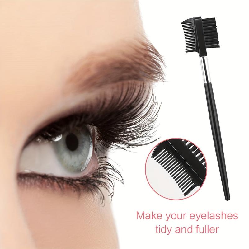 3PCS Eye Makeup Tools Set Eyebrow & Eyelash Brushes Professional Mascara Brushes