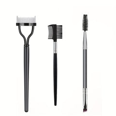 3PCS Eye Makeup Tools Set Eyebrow & Eyelash Brushes Professional Mascara Brushes