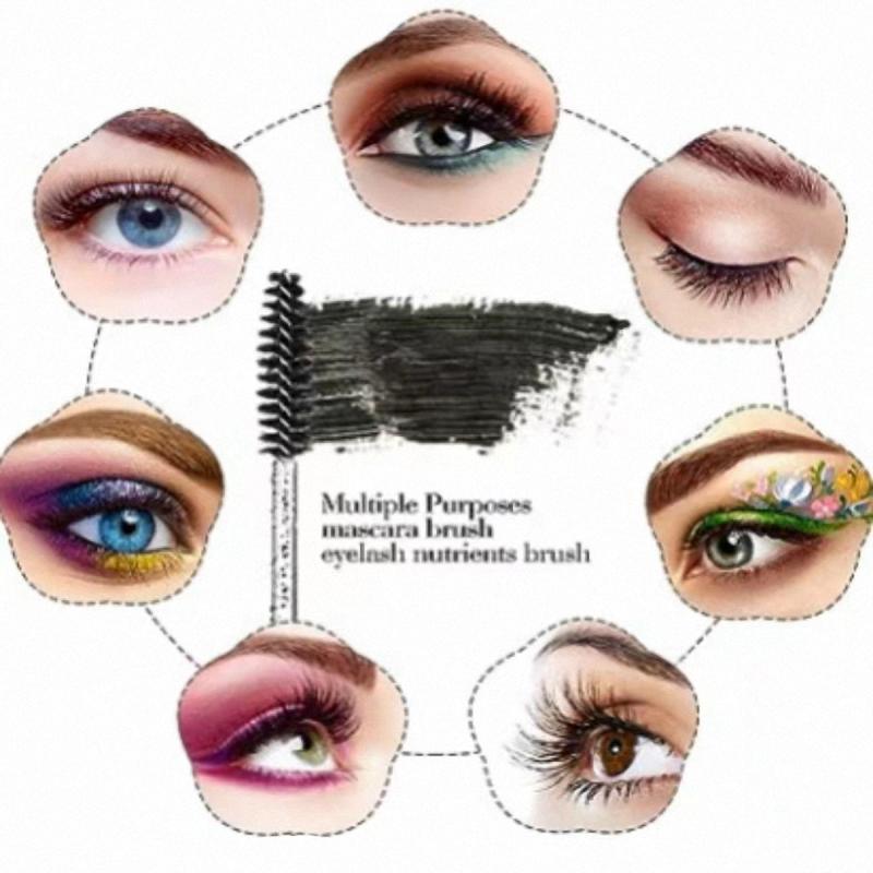 300 Pcs Mascara Wand Eyelash Brush Applicator - Eyebrow Brush Set