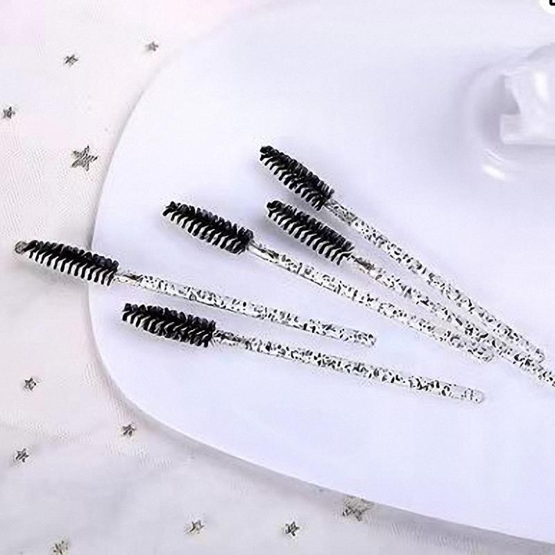 300 Pcs Mascara Wand Eyelash Brush Applicator - Eyebrow Brush Set
