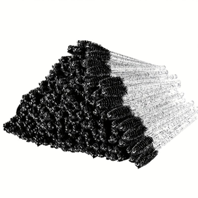 300 Pcs Mascara Wand Eyelash Brush Applicator - Eyebrow Brush Set
