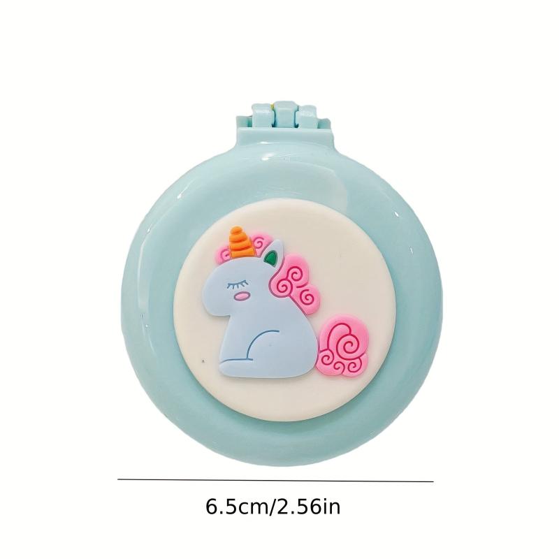 Portable Air Cushion Head Massage Comb and Mirror Set
