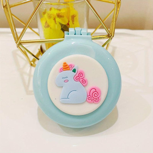 Portable Air Cushion Head Massage Comb and Mirror Set