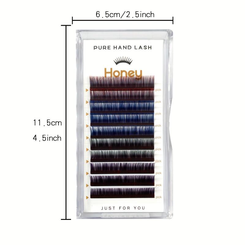 Gradient Eyelash Extension Soft False Lashes