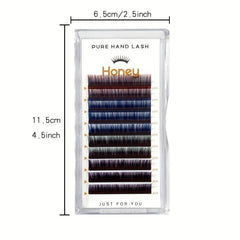 Gradient Eyelash Extension Soft False Lashes