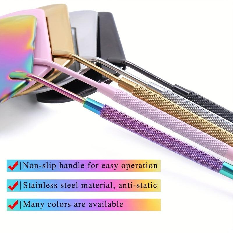 Detachable Lash Mirror Stainless Steel Eyelash Extension Supplies