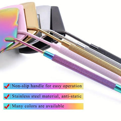 Detachable Lash Mirror Stainless Steel Eyelash Extension Supplies