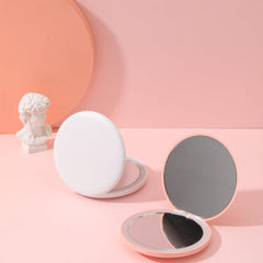 Mini LED Makeup Mirror - Double Sided Folding and Light - Travel Size