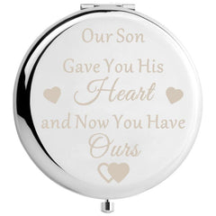 Bride Tribe Compact Mirror Bridesmaid Wedding Gift